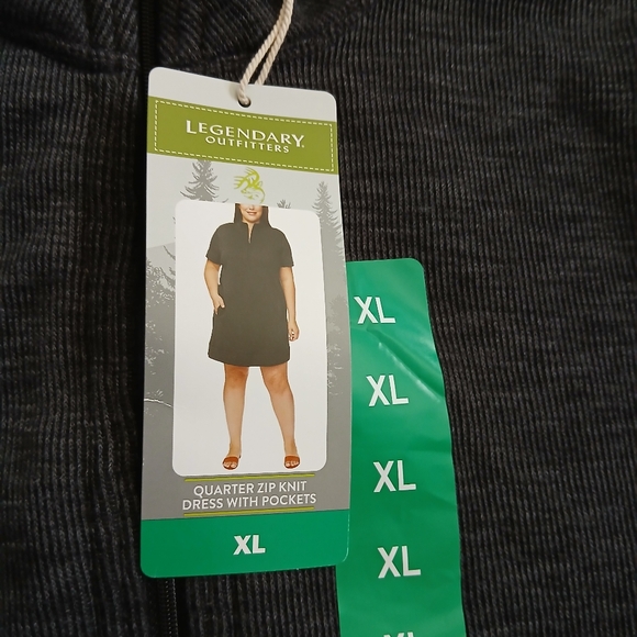 Legendary Outfitters Women's Quarter Knit Zip Dress - Picture 3 of 9